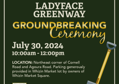 Ladyface Greenway Groundbreaking Ceremony