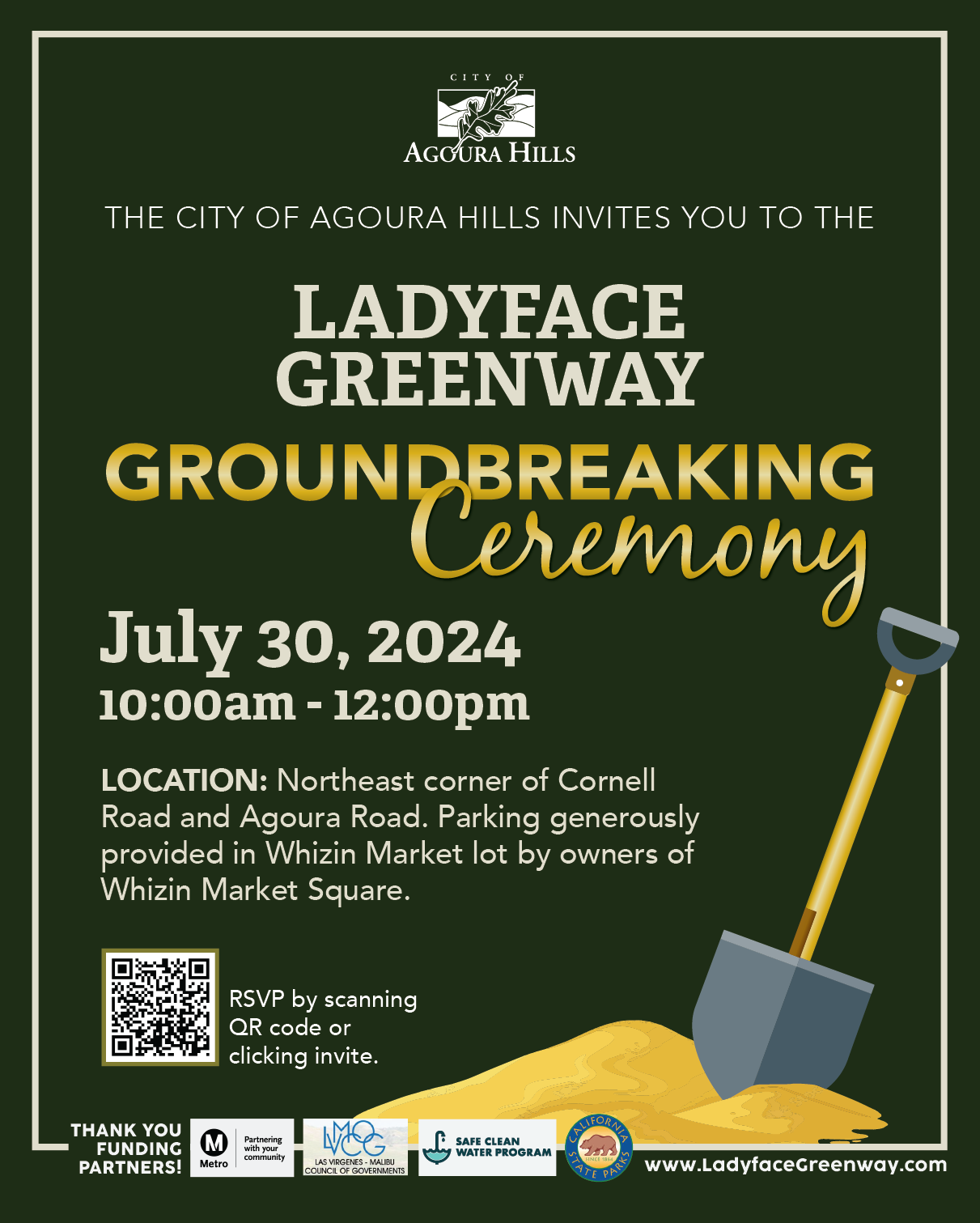 Ladyface Greenway Groundbreaking Ceremony